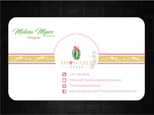 Business Card Design by Blueberry for The Showable Style Isle | Design: #15237581