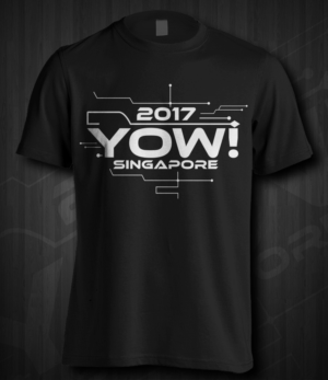 Design Fun T-Shirt for Software Development Conference - YOW! Singapore 2017 | T-Shirt-Design von Jonya