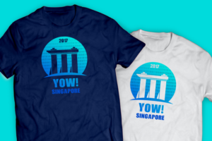 Design Fun T-Shirt for Software Development Conference - YOW! Singapore 2017 | Diseño de Camiseta por BuntarBG