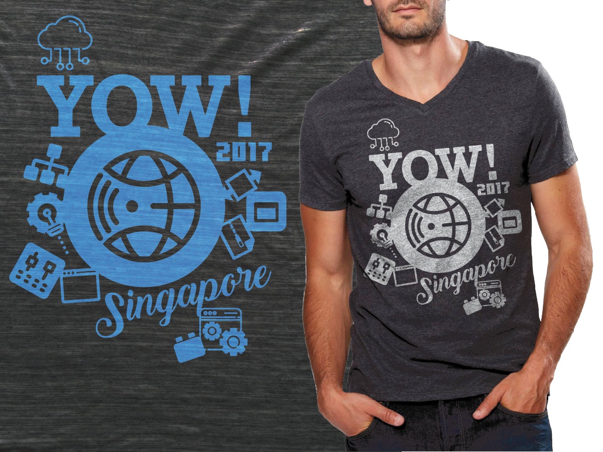 T-shirt Design by Whitebread for YOW! Australia | Design #15251673