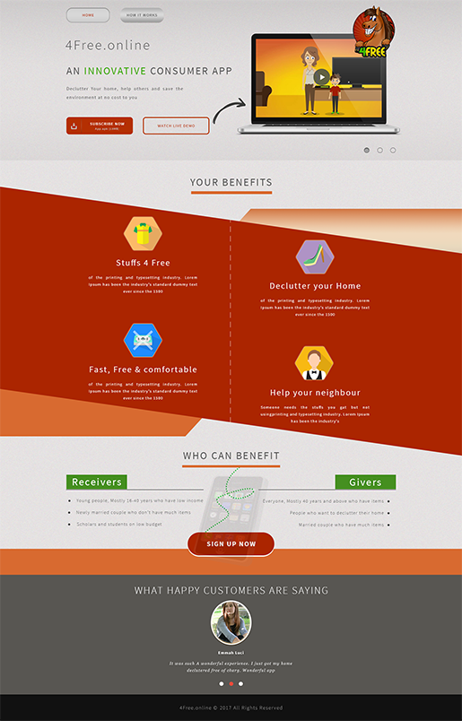 Web Design by CrispzDesignz for this project | Design #15261269