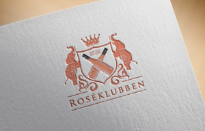 Club Logo for our Rosé wine club "Rosékluben"
