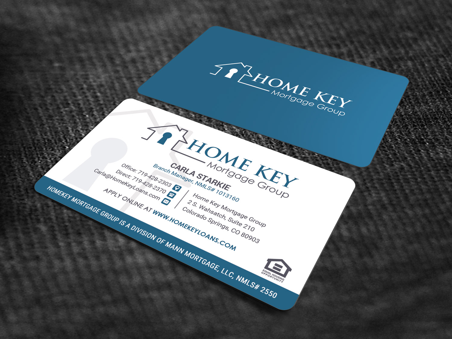 Business Card Design by Sandaruwan for Home Key Mortgage Group | Design #15234211