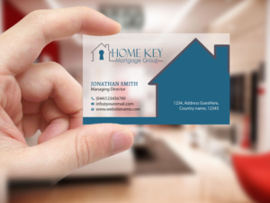 Design de Carte de Visite par Creations Box 2015 pour Home Key Mortgage Group | Design : #15238403