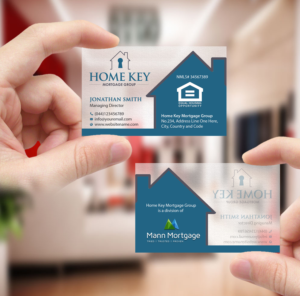 Design de Carte de Visite par Creations Box 2015 pour Home Key Mortgage Group | Design : #15242314