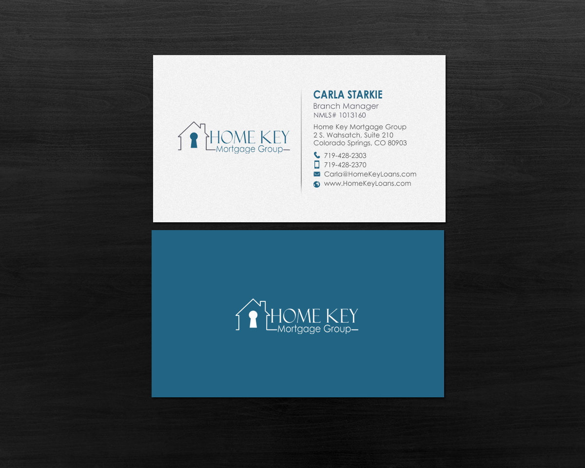 Business Card Design by chandrayaan.creative for Home Key Mortgage Group | Design #15236806