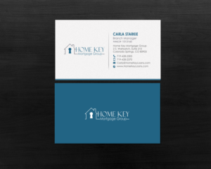 Business Card Design by chandrayaan.creative for Home Key Mortgage Group | Design: #15236807