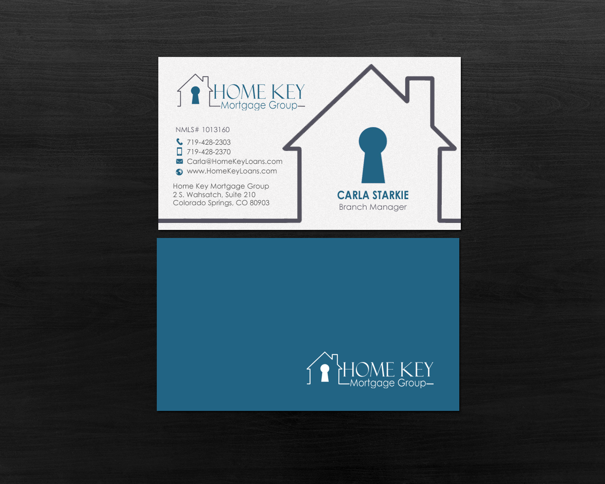 Design de Carte de Visite par chandrayaan.creative pour Home Key Mortgage Group | Design #15236808