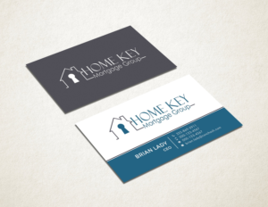 Business Card Design by Graphic Flame for Home Key Mortgage Group | Design: #15242812