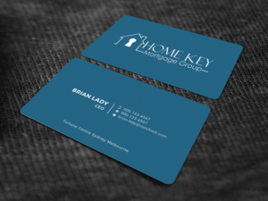 Business Card Design by Graphic Flame for Home Key Mortgage Group | Design: #15242818