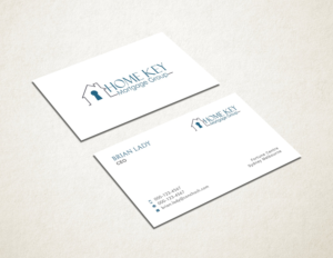 Business Card Design by Graphic Flame for Home Key Mortgage Group | Design: #15242865