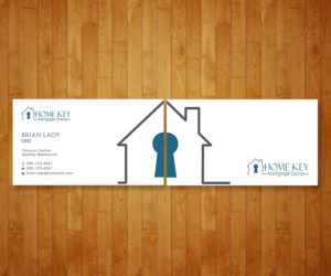 Business Card Design by Graphic Flame for Home Key Mortgage Group | Design: #15242891