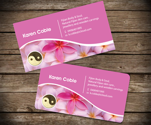 Business Card Design by Aaaron for Fijian Body & Soul | Design: #2578430