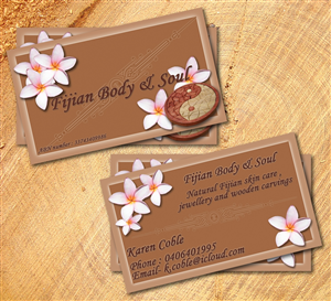 Business Card Design by  Irina Gabriela