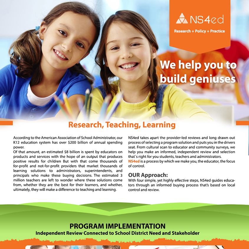 Email Marketing Design by angelcolmenares3 for NS4ED | Design #15261564