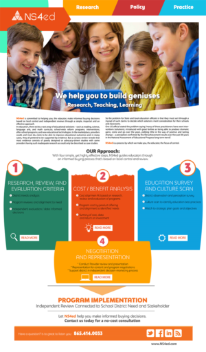 Email Marketing Design by angelcolmenares3 for NS4ED | Design: #15262563