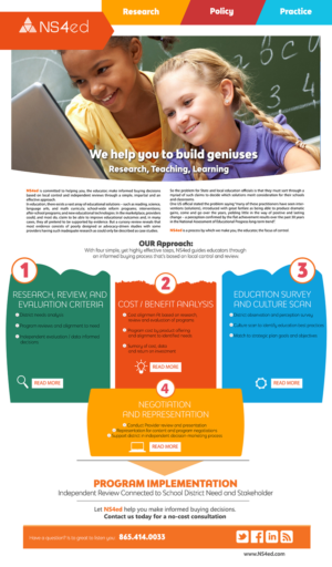 Email Marketing Design by angelcolmenares3 for NS4ED | Design: #15282855