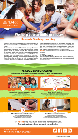 Email Marketing Design by angelcolmenares3 for NS4ED | Design: #15282899