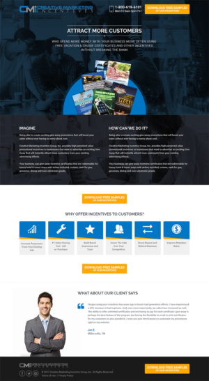 Landing Page Design by RupalTechno for Shane | Design: #15248191