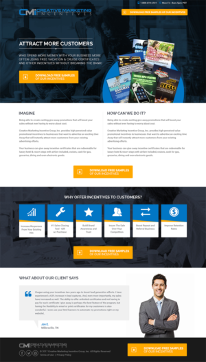 Landing Page Design by RupalTechno for Shane | Design: #15248192
