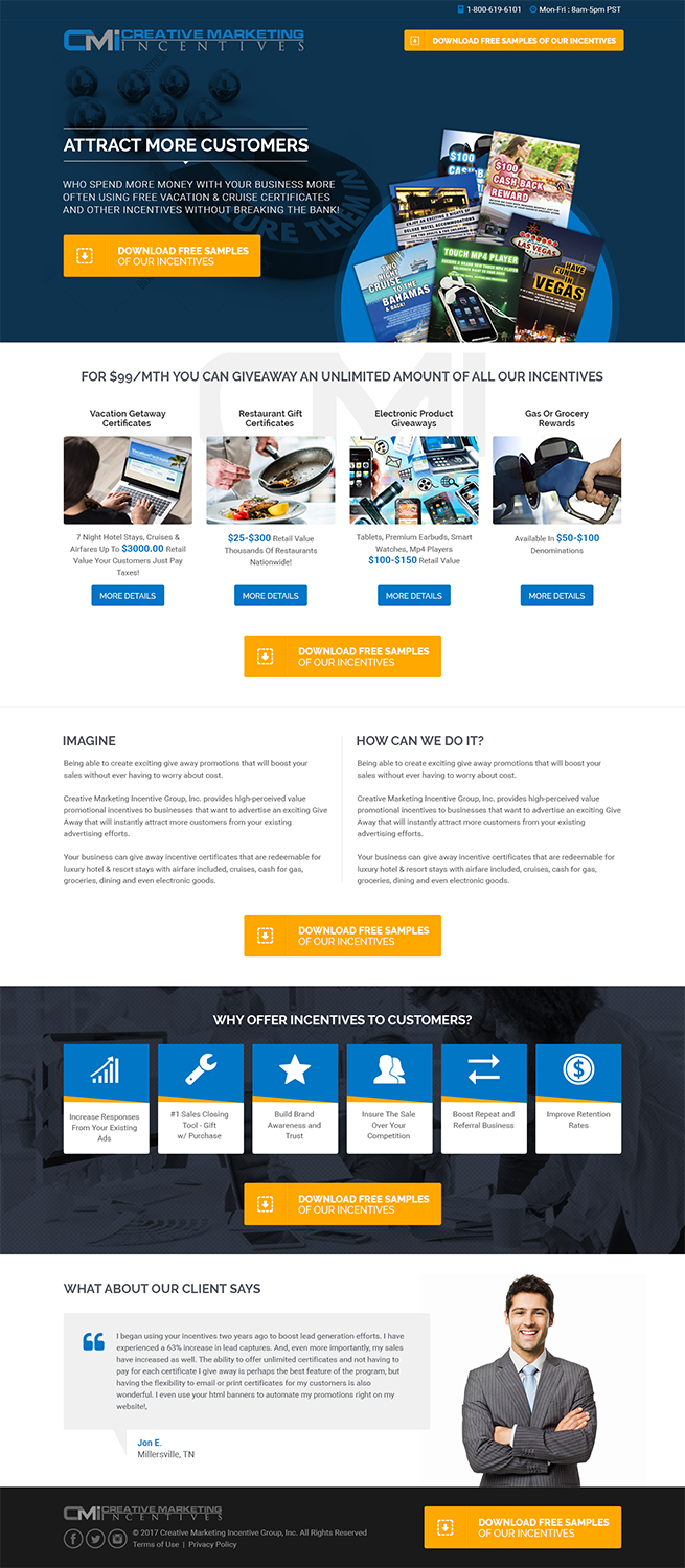 Landing Page Design by RupalTechno for Shane | Design #15327373