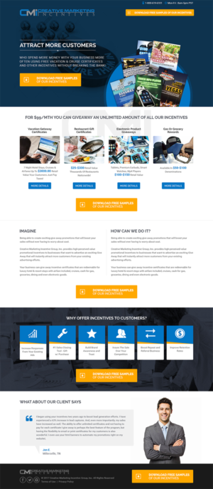 Landing Page Design by RupalTechno for Shane | Design: #15327373