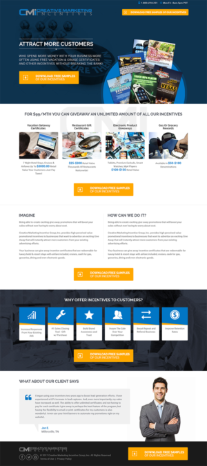 Landing Page Design by RupalTechno for Shane | Design: #15333416