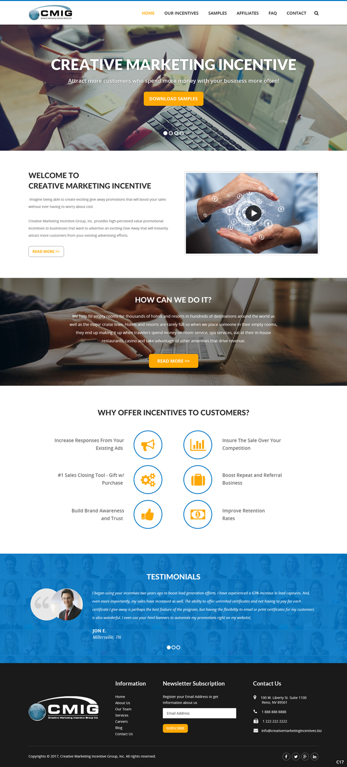 Landing Page Design by pb for Shane | Design #15237177