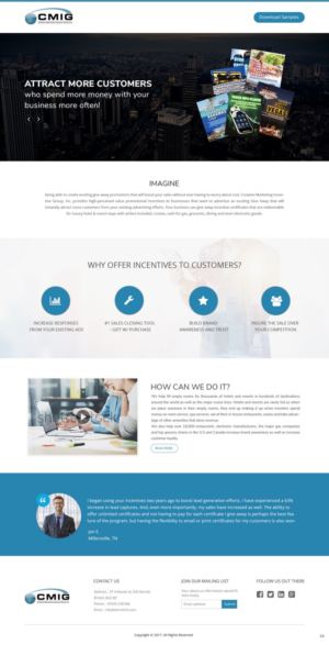 Landing Page Design by pb for Shane | Design: #15237183