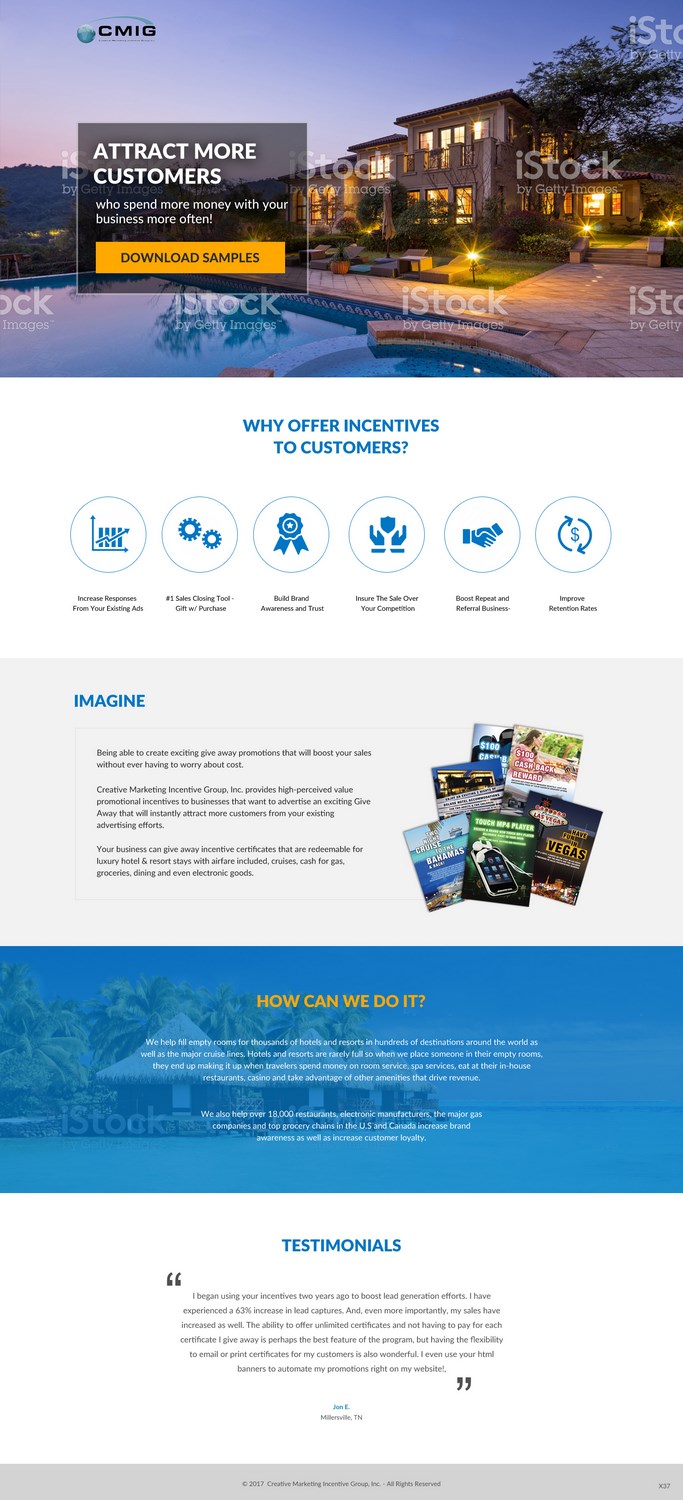 Landing Page Design by pb for Shane | Design #15237191