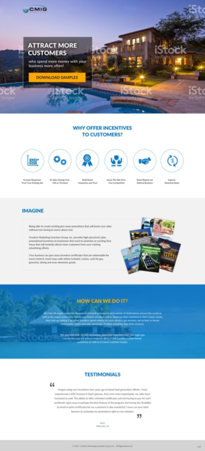 Landing Page Design by pb for Shane | Design: #15237191