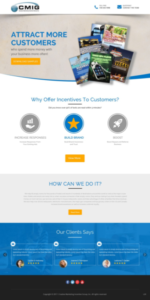 Landing Page Design by pb for Shane | Design: #15237915