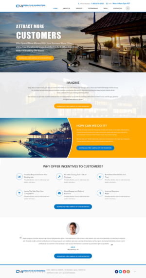 Landing Page Design by pb for Shane | Design: #15278948