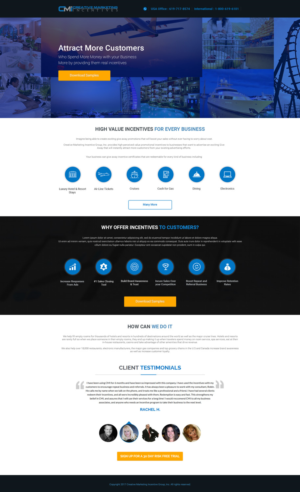 Landing Page Design by syediqtadarali