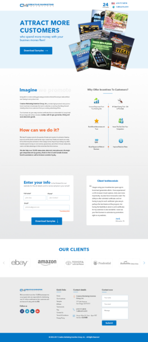 Landing Page Design by pronab biswas for Shane | Design: #15255744