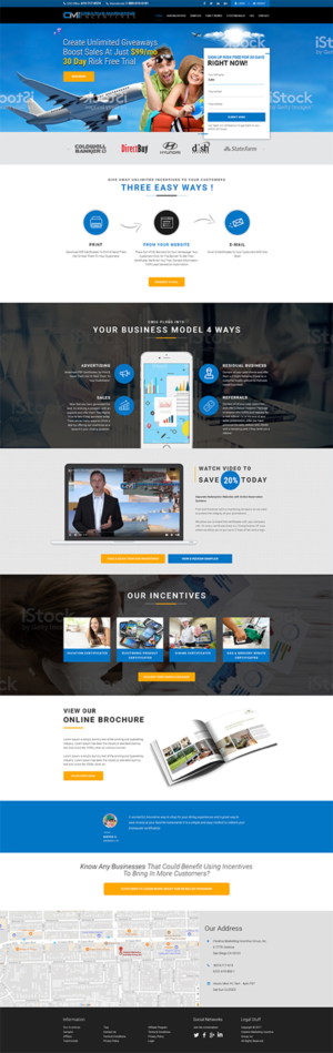 Landing Page Design by Bitttu