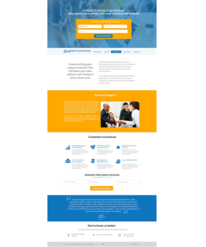 Landing Page Design by mhaviesalise