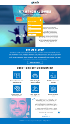 Landing Page-Design von Andrew Widdowson für Shane | Design #15261402