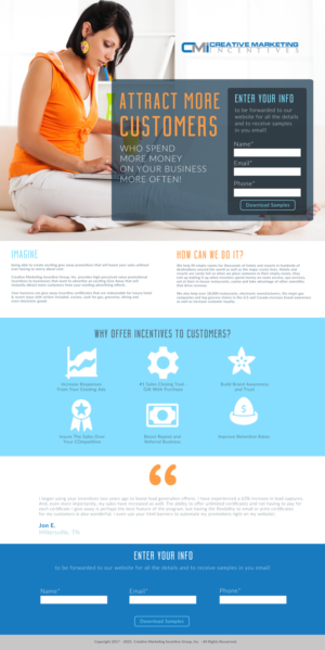 Redesign Of Current Landing Page | Design de Page d'Accueil par Javelin Studio