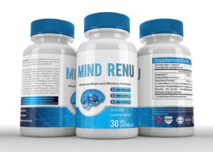 Supplement label for Brain health | Design Emballage par Shark1