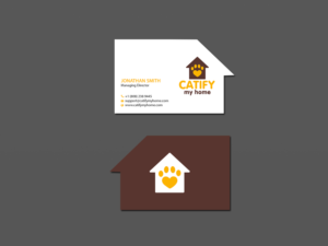 Business Card Design by Creations Box 2015 for Catify My Home | Design: #15238327