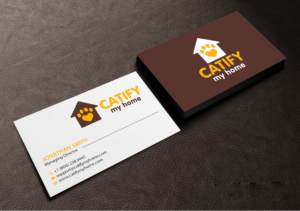Business Card Design by Creations Box 2015 for Catify My Home | Design: #15238331