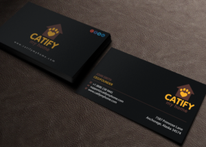 Business Card Design by Brand aid for Catify My Home | Design: #15237156