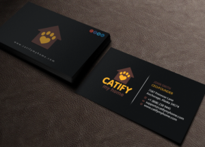 Business Card Design by Brand aid for Catify My Home | Design: #15237162