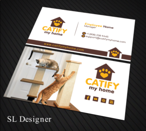 Business Card Design by SL Designer for Catify My Home | Design: #15236151