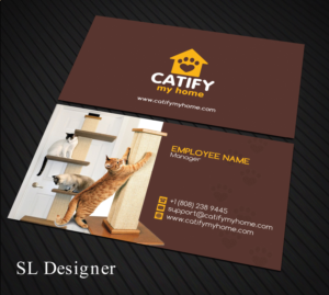 Business Card Design by SL Designer for Catify My Home | Design: #15236178