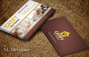 Business Card Design by SL Designer for Catify My Home | Design: #15238536