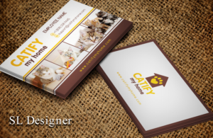 Business Card Design by SL Designer for Catify My Home | Design: #15238538