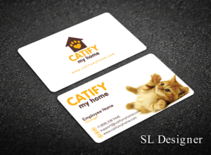 Business Card Design by SL Designer for Catify My Home | Design: #15238539