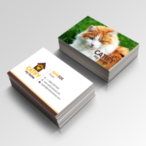 Business Card Design by Creative Jiniya for Catify My Home | Design: #15233628